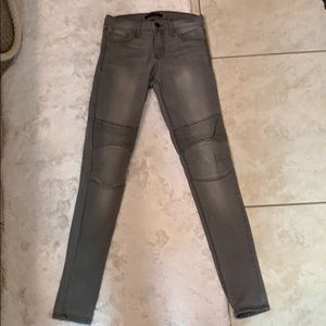Flying monkey, gray denim